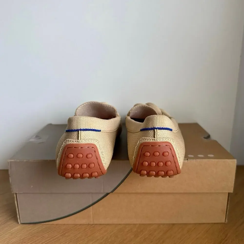 ROTHY’S The Braid Driver ‘Cappuccino’ Women Slip On Loafers- SZ 10 - Picture 5 of 10
